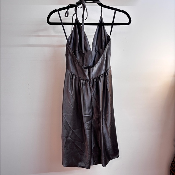 Cache Silver Gray Mini Formal Dress - Picture 3 of 8